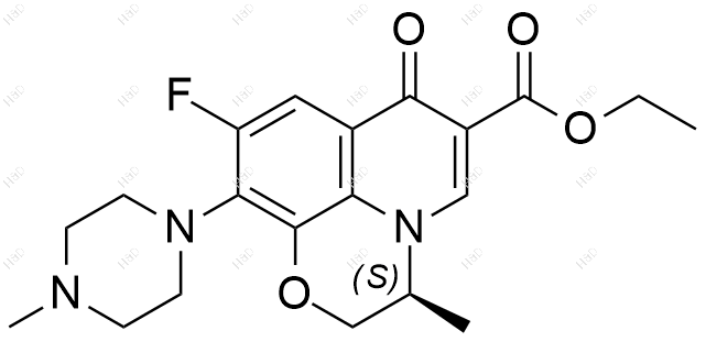 左氧氟沙星USP杂质C结构式