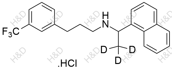 盐酸西那卡塞-d3结构式