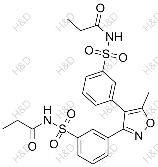 帕瑞昔布杂质14结构式