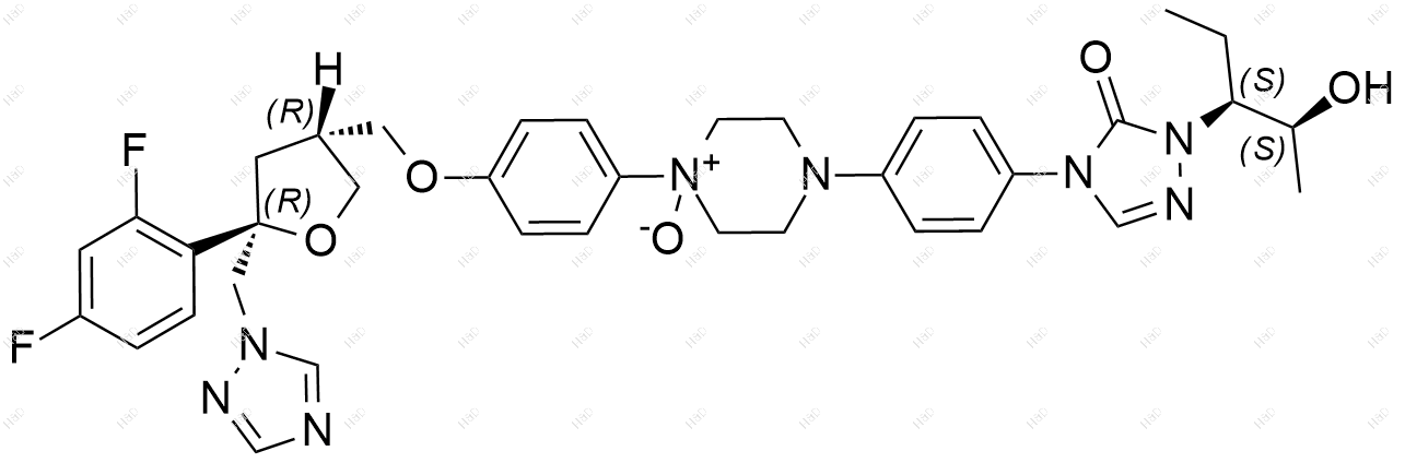 泊沙康唑氮氧化物杂质2结构式