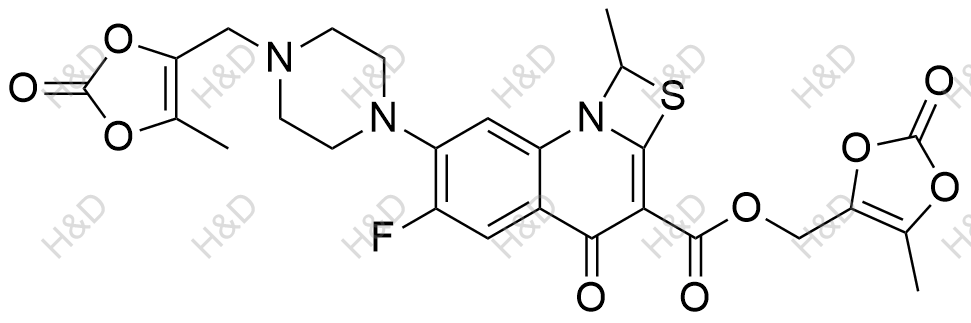 普卢利沙星杂质2结构式
