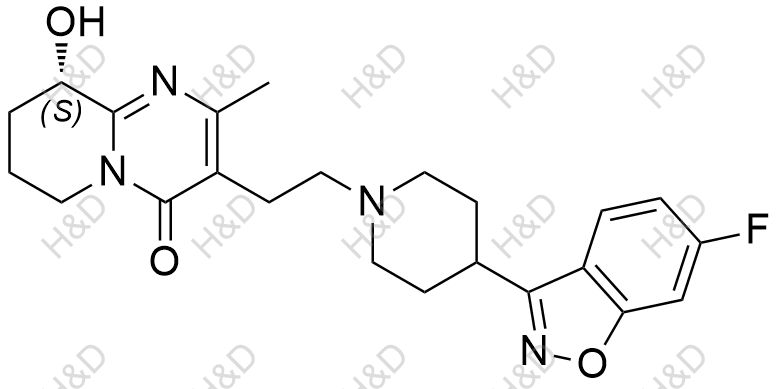 利培酮EP杂质C((S)异构体)结构式