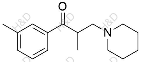 3-托哌酮结构式