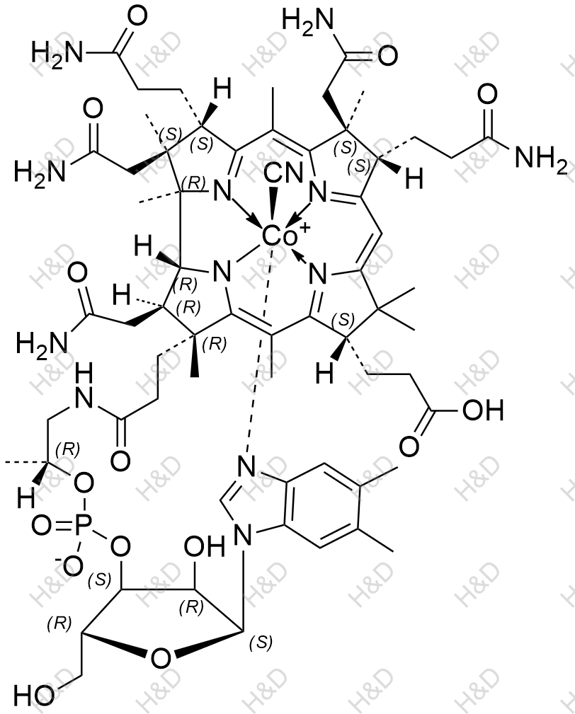 维生素B12杂质B结构式