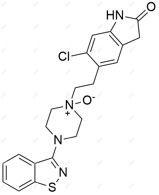 齐拉西酮氮氧化物结构式