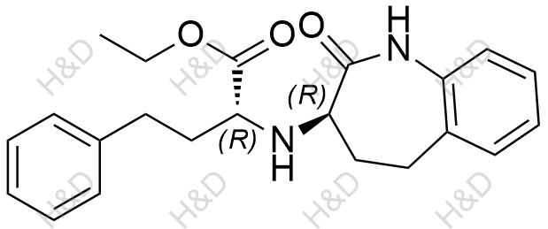 贝那普利杂质12结构式