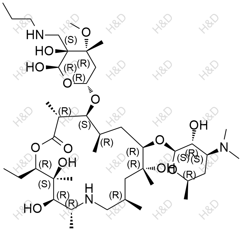 泰拉霉素杂质8结构式