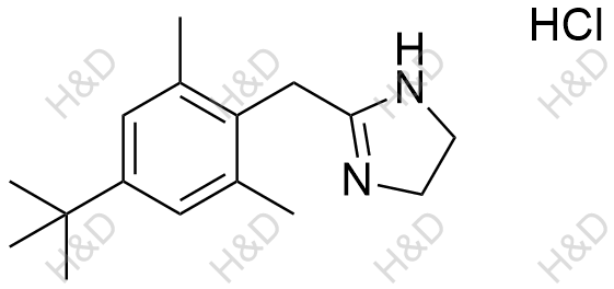 赛洛唑啉（盐酸盐）结构式