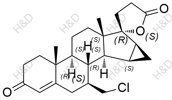 屈螺酮EP杂质H结构式