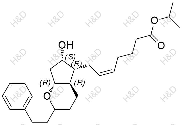拉坦前列素杂质14结构式