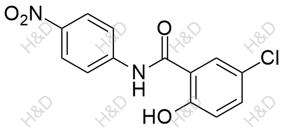 氯硝柳胺杂质4结构式