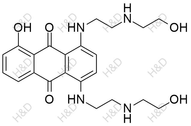 米托蒽醌EP杂质B结构式