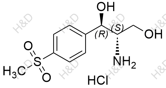 甲砜霉素杂质8（盐酸盐）结构式