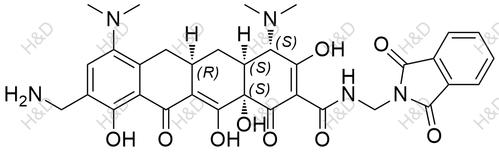 奥马环素杂质22结构式