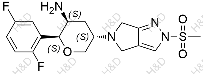 (2S,3S,5S)-奥格列汀结构式