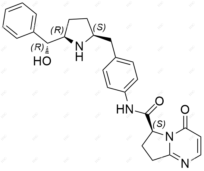 维贝格龙化学结构式