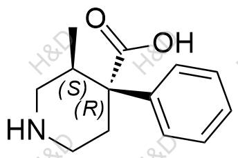 盐酸左卡巴司汀EP杂质F化学结构式