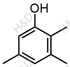 2,3,5-三甲基苯酚结构式