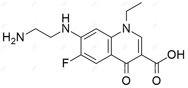 诺氟沙星EP杂质B结构式