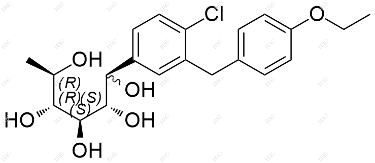 泰格列净杂质5结构式