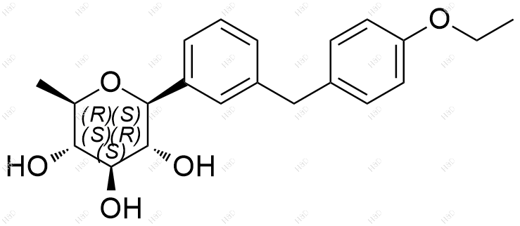 泰格列净杂质2结构式