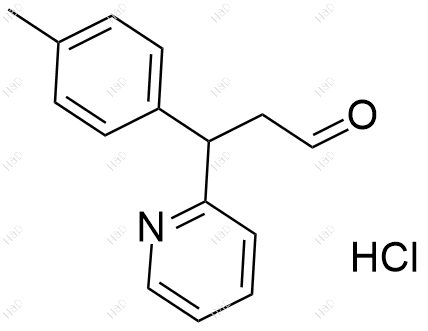 曲普立定杂质2(盐酸盐)结构式