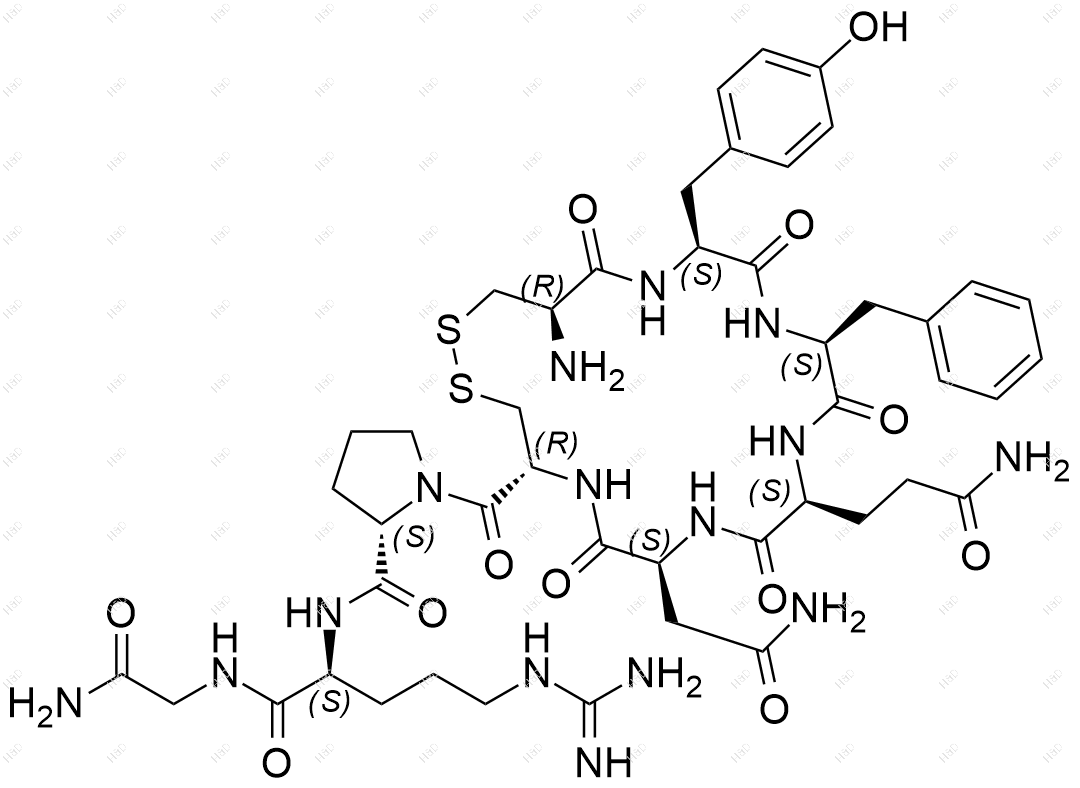 精氨酸加压素结构式