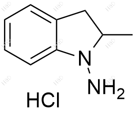 吲达帕胺EP杂质C(盐酸盐)结构式