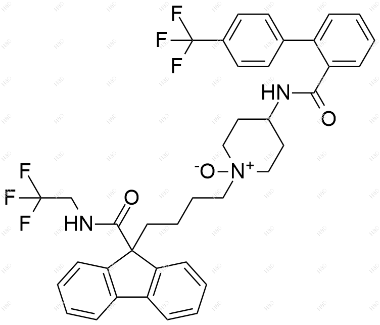 洛美他派 N-氧化物结构式
