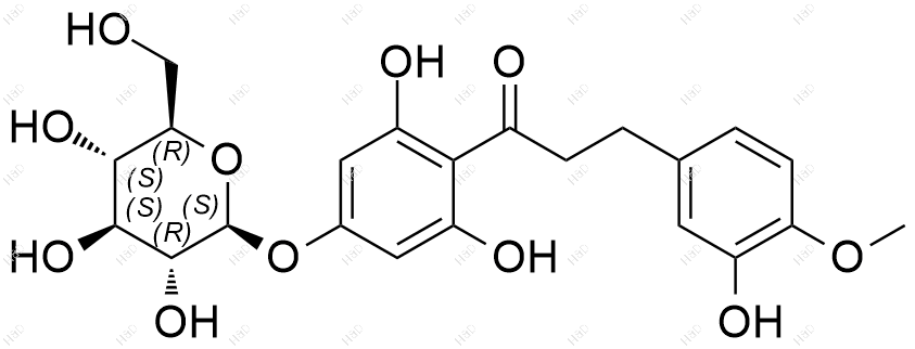 新橙皮苷二氢查尔酮EP杂质F结构式