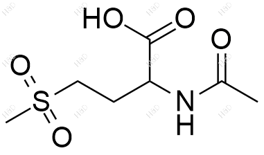 乙酰蛋氨酸砜结构式