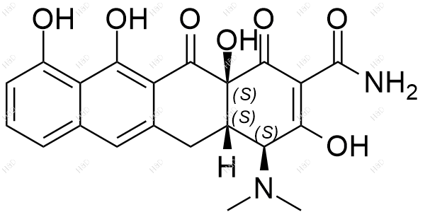 地美环素EP杂质E结构式