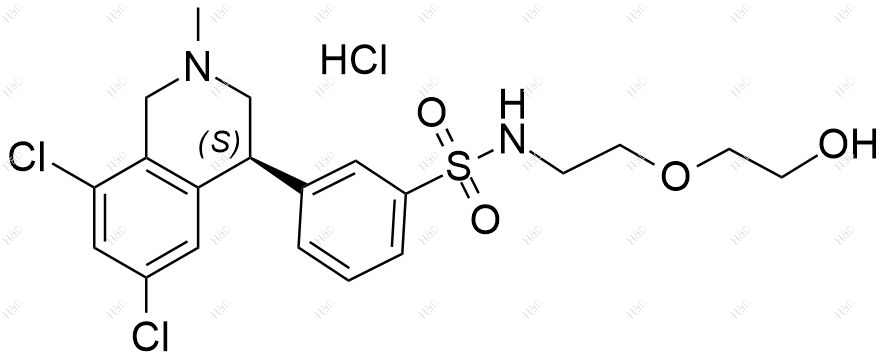 替那帕诺杂质3(盐酸盐)结构式