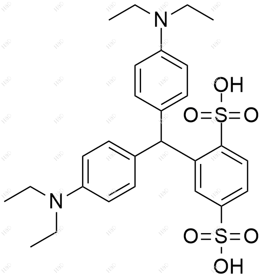 异硫蓝杂质1结构式