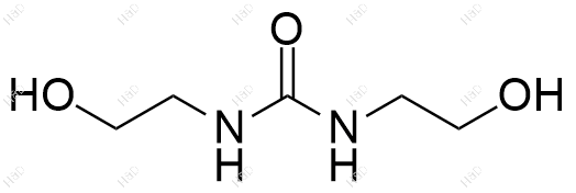 1,3-双(2-羟乙基)脲结构式