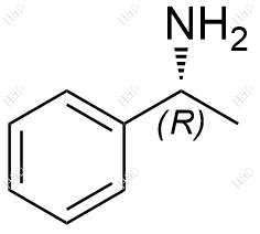 R(+)-α-甲基苄胺结构式