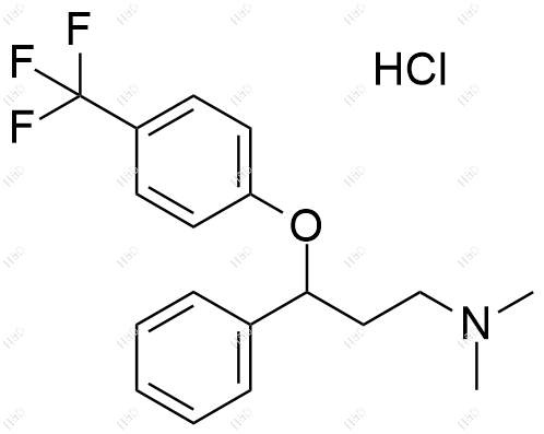 氟西汀杂质10(盐酸盐)化学结构式