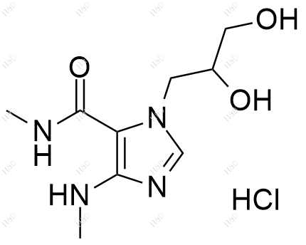 多索茶碱杂质27(盐酸盐)化学结构式