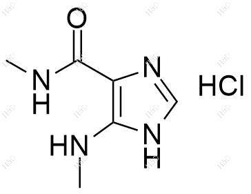 二羟丙茶碱EP杂质A(盐酸盐)化学结构式