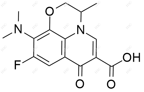 氧氟沙星杂质9化学结构式
