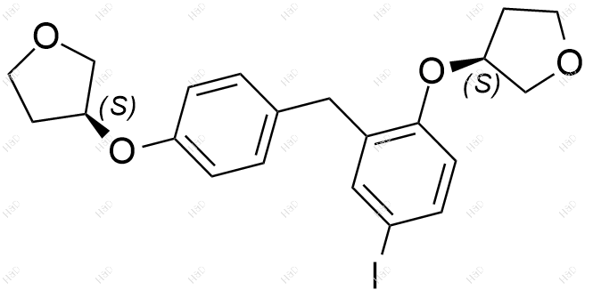 恩格列净杂质61结构式