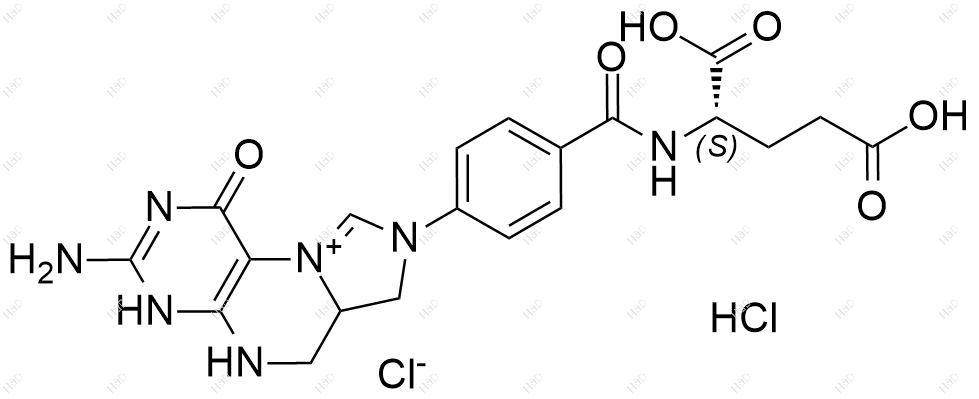叶酸杂质19(盐酸盐)化学结构式
