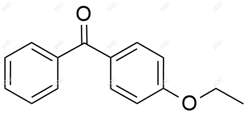 4-乙氧基二苯甲酮化学结构式