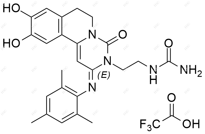 恩塞芬汀杂质25(三氟乙酸盐)化学结构式