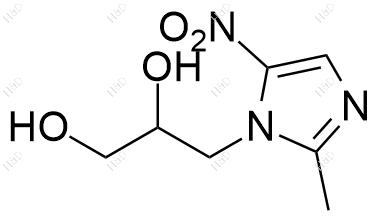奥硝唑杂质5结构式