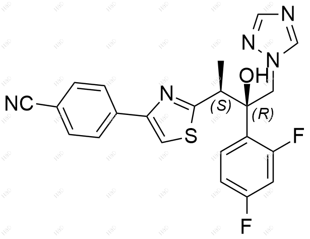立福康唑杂质1化学结构式