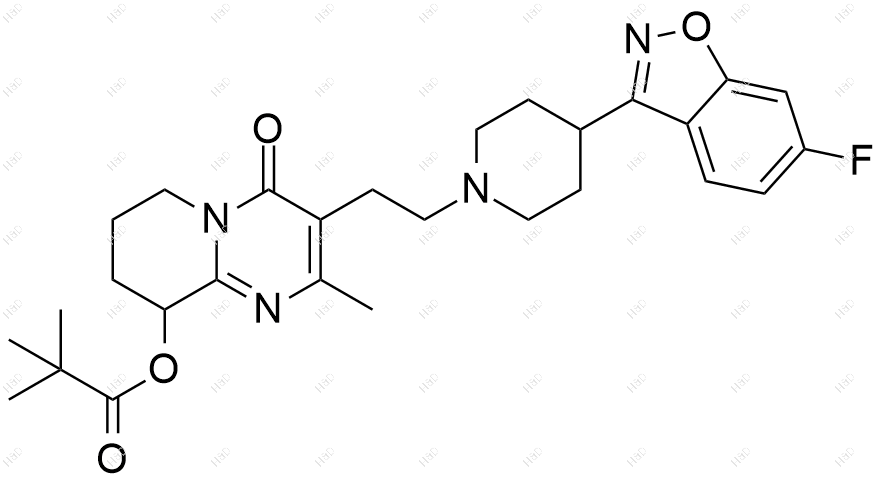 帕利哌酮杂质98结构式