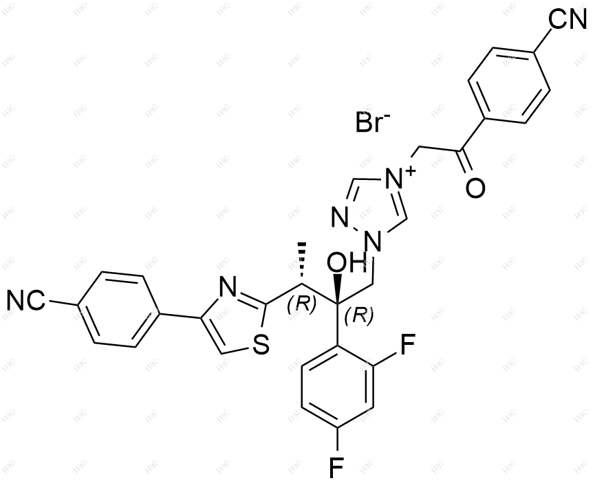 立福康唑杂质17(溴盐)结构式