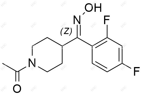 帕利哌酮杂质70结构式