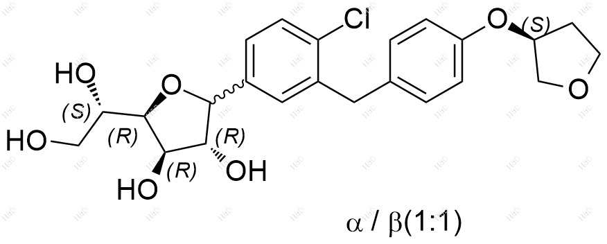 恩格列净杂质188结构式
